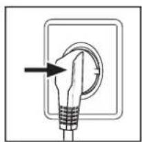 HAIER HD7079F - CONNECTING TO THE POWER SUPPLY - 1
