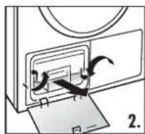 HAIER HD7079F - CLEANING THE CONDENSER - 2