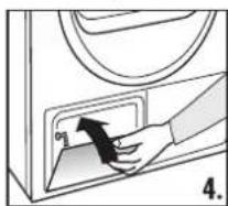 HAIER HD7079F - CLEANING THE CONDENSER - 4