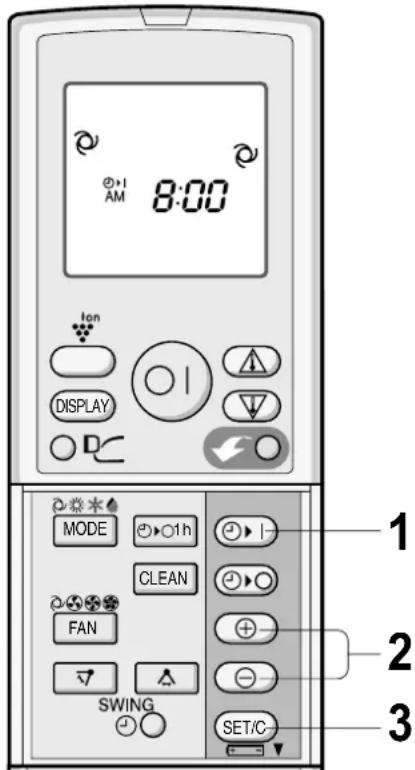 SHARP AYXP9HR - ZEITSCHALTER-EIN - 1