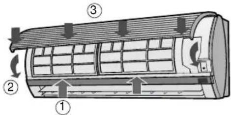 SHARP AYA09CR - DE FILTERS REINIGEN - 3