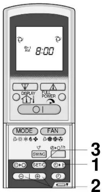 SHARP AHX10CR - TIMER ON - 1