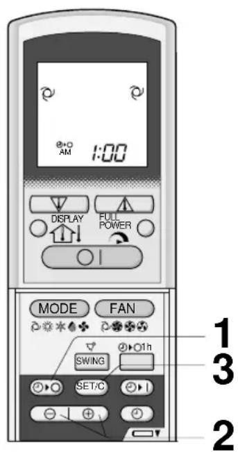 SHARP AHX10CR - DISATTIVAZIONE TIMER - 1