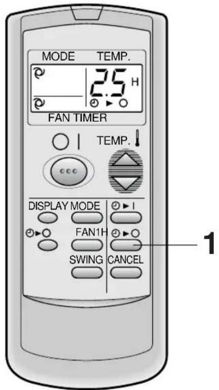 SHARP AHA09CR - DISATTIVAZIONE TIMER - 1