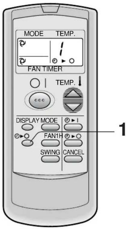 SHARP AHA09CR - TIMER DI SPEGNIMENTO DOPO UN'ORA - 1