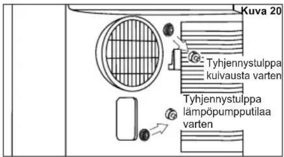 ELECTROLUX EXP35U538CW - Tyhjennysohjeet - 1