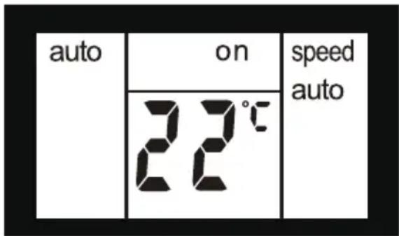 auto on speed auto 22°C