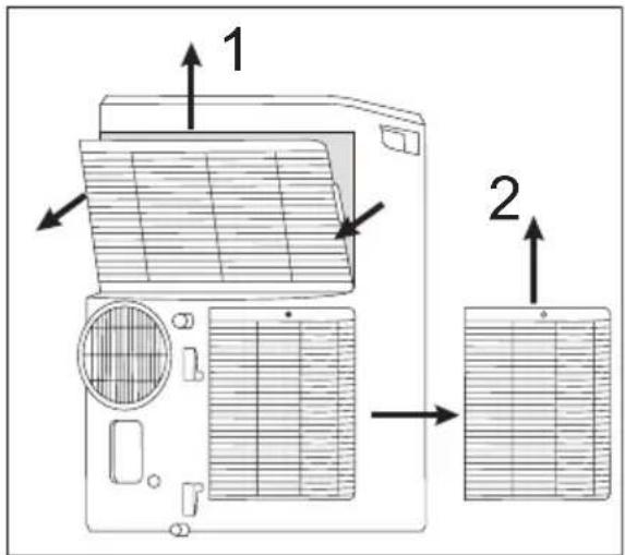 ELECTROLUX EXP26U538HW - Pulizia dei filtri - 1