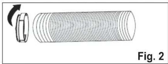 ELECTROLUX EXP35U538HW - Aria calda di scarico - 2