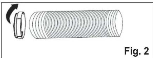 ELECTROLUX EXP35U538HW - Air chaud d'évacuation - 2