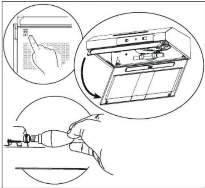 ZANUSSI ZHT531W - OSVETLENIE - 1