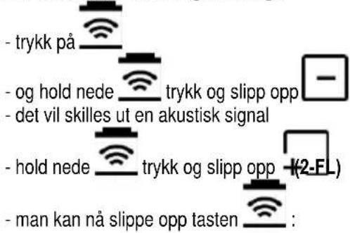 AEG IDE84241IB - For à stille inn effektbegrensning : - 1