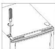 SABA CAV1196BK - Reverse door - 9