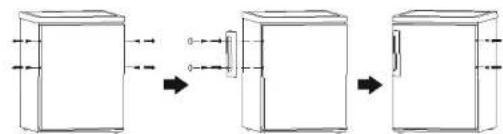 SABA CAV1196BK - Reverse door - 12