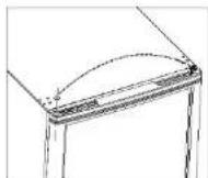 SABA CAV1196BK - Reverse door - 5