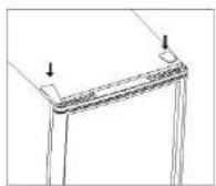 SABA CAV1196BK - Reverse door - 10