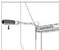 SABA CAV1196BK - Reverse door - 4