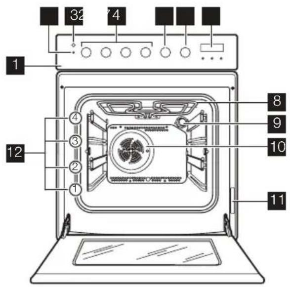 ELECTROLUX EKK603504 - Gesamtansicht - 1