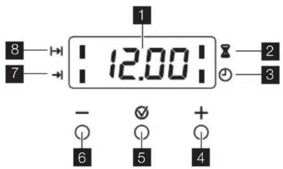ELECTROLUX EKK603504 - Дисплей - 1