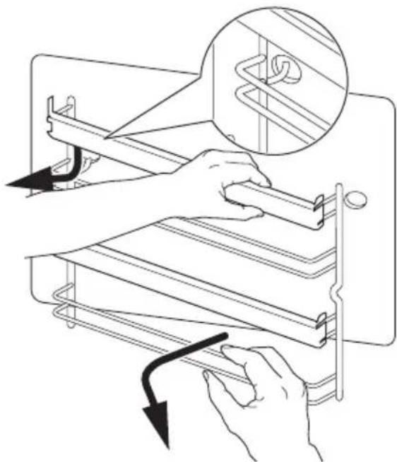 ELECTROLUX EKK603504 - Oven shelf rails - 2