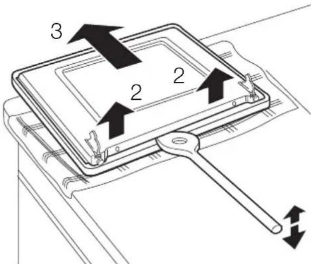 ELECTROLUX EKK603504 - Important Ne perdez pas les vis - 1