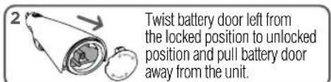 Waterpik WF02E1011 - Inserting Batteries - 2