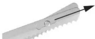 SILVERCREST SEM 250 A1 - Pulizia delle lame in acciaio inossidabile - 1