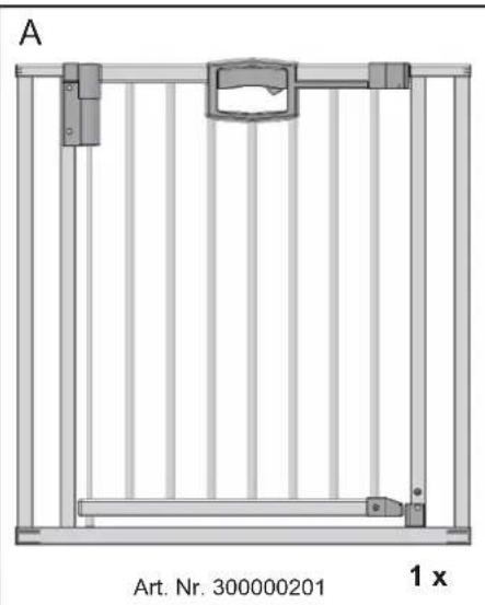 Geuther Easylock Wood 2793 - 3