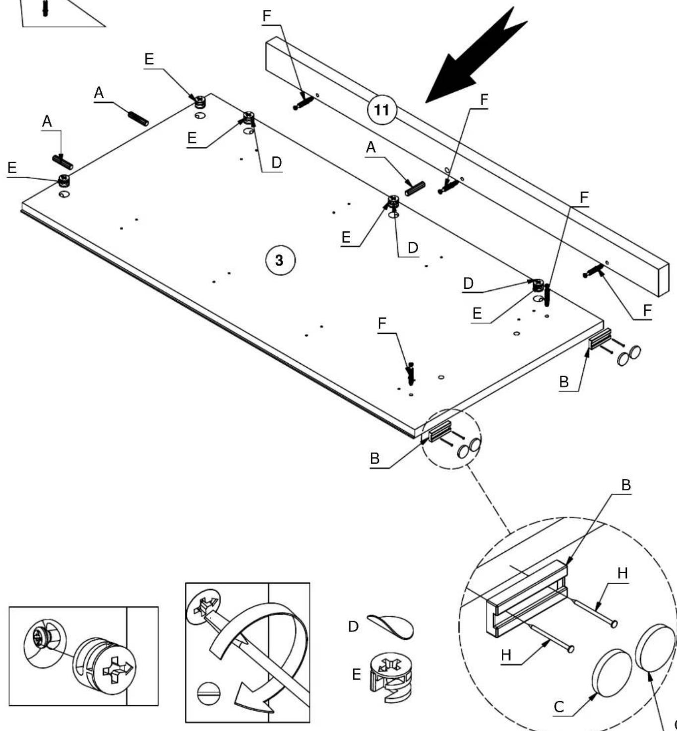 JYSK Markskel (90x87x43) - GB: ANTI-TOPPLE WARNING! - 35