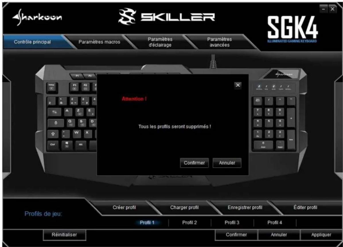 Sharkoon Skiller SGK4 - Réinitialisation - 1