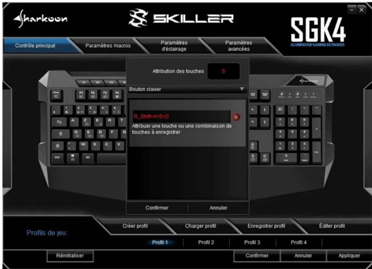 Sharkoon Skiller SGK4 - Contrôle principal - 2