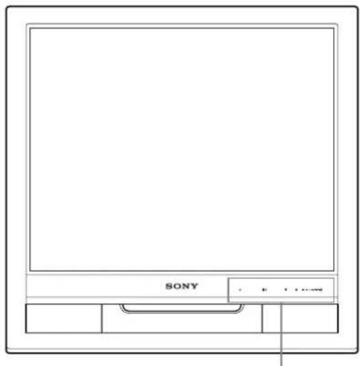 SONY SDMHS95D - Az monitor elooldala - 1