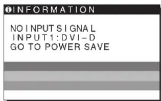 SONY SDMHS95D - Eger NO INPUT SIGNAL mesaji ekranda görtüntenirse - 1