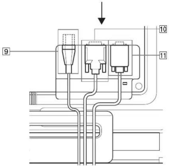 SONY SDMHS95D - Monitörün arka yüzü - 2