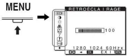 SONY SDM976A - Pilotage par menu - 1