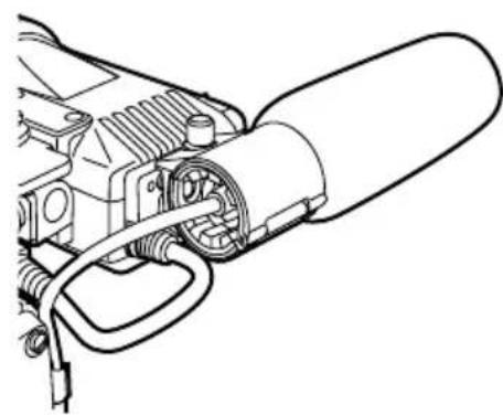 PANASONIC AJHVF21G - Mounting the Microphone - 2