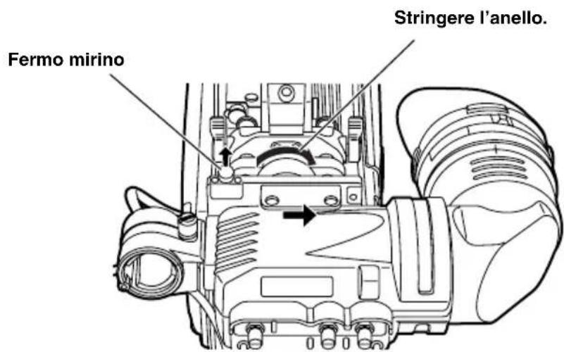 PANASONIC AJHVF21G - Modo di staccare il mirino - 1