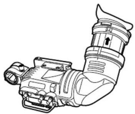 PANASONIC AJHVF21G - Modo di staccare l'oculare - 2