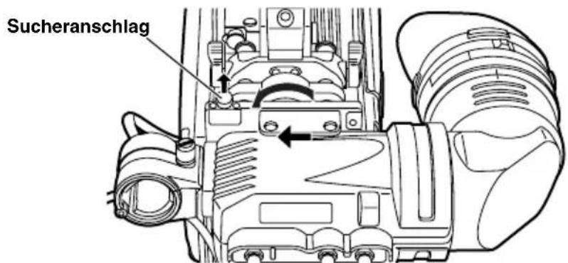 PANASONIC AJHVF21G - Anbringen des Suchers - 2