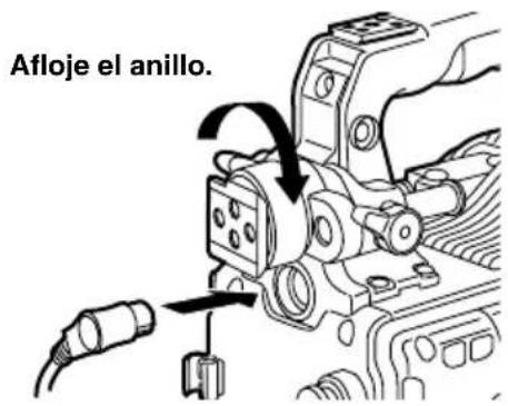 PANASONIC AJHVF21G - Montaje del visor - 1