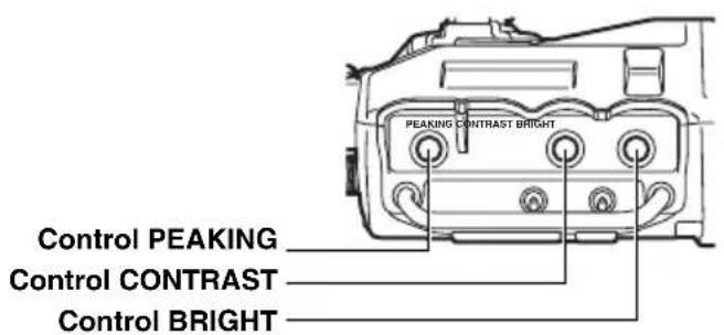 PANASONIC AJHVF21G - Ajuste de pantalla - 1