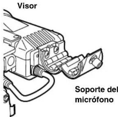 PANASONIC AJHVF21G - Montaje del micrófono - 1