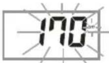 MEDISANA PSB - Persoonlijke gegevens programmeren - 13