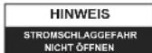 Finlux FL3226SF - Sicherheitsinformationen - 2