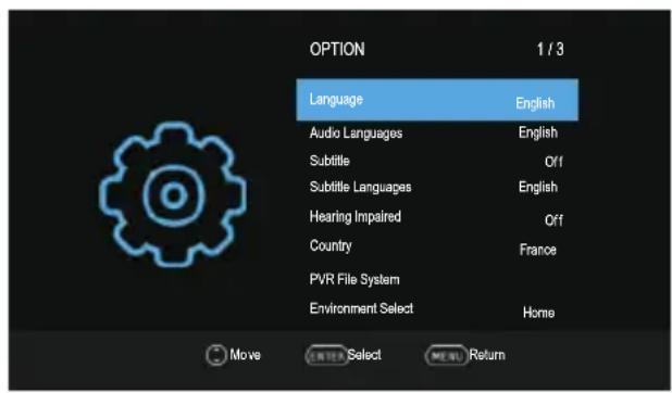 SABA LD40BC17S - Menu Operation - 1