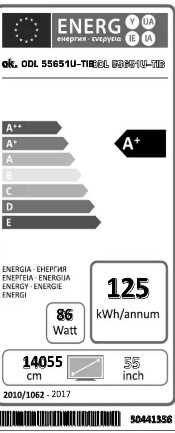 OK ODL 55651UTIB - CEC and CEC RC Passthrough - 1
