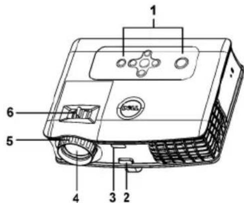 DELL 3400MP - About Your Projector - 1