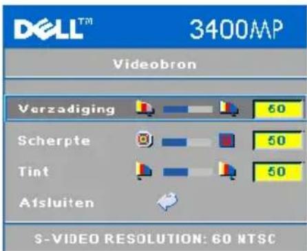 DELL 3400MP - Menu Videobron - 2