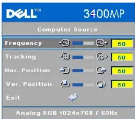 DELL 3400MP - Computer Source Menu (Mévoú πηγής uπολογίστή) - 2