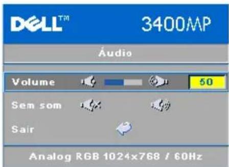 DELL 3400MP - Menu Audio - 1